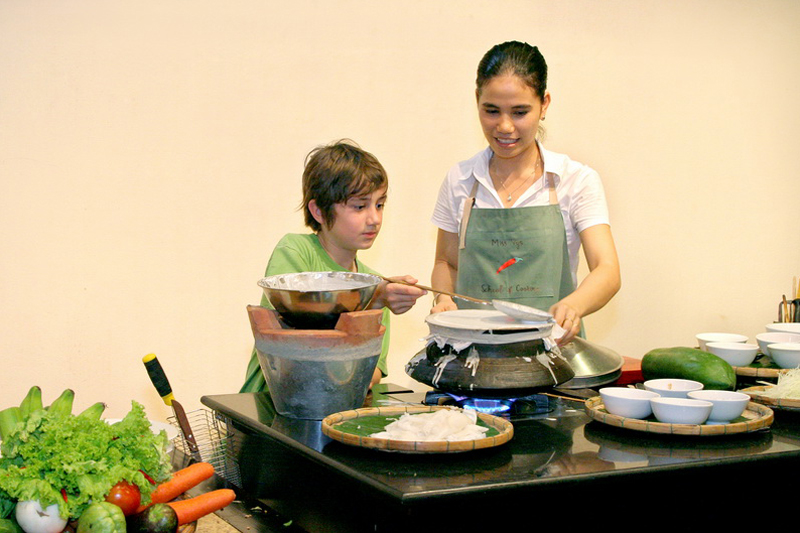 Cooking Class only  USD  55.00 / peerson 